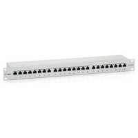 PATCH PANEL 24 PUERTOS PREMIUM CATEGORIA 6 APANTALLADO en Huesoi