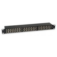 PATCH PANEL 48 PUERTOS CATEGORIA 6 APANTALLADO  1U en Huesoi