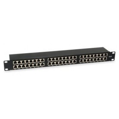 PATCH PANEL 48 PUERTOS CATEGORIA 6 APANTALLADO  1U en Huesoi