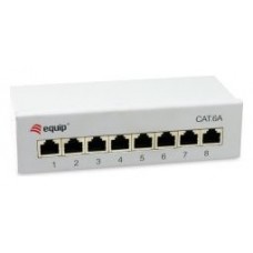 PATCH PANEL DE SOBREMESA EQUIP CAT.6A APANTALLADO 8 en Huesoi