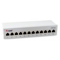 PATCH PANEL DE SOBREMESA EQUIP CAT.6A APANTALLADO 12 en Huesoi