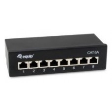 PATCH PANEL DE SOBREMESA EQUIP CAT.6A APANTALLADO 8 en Huesoi