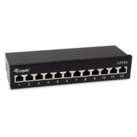 PATCH PANEL DE SOBREMESA EQUIP CAT.6A APANTALLADO 12 en Huesoi