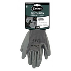 GUANTES DE TRABAJO CENTURION NITRILO/NYLON GRIS T9-GRANDE L CEGASA 327100 (Espera 4 dias) en Huesoi