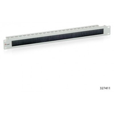 PANEL PASACABLES CON CEPILLO EQUIP 1U CON BARRA en Huesoi