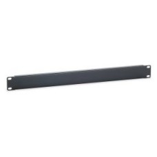PANEL CIEGO 1U ARMARIO RACK 19" COLOR NEGRO en Huesoi