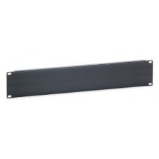 PANEL CIEGO 2U ARMARIO RACK 19" COLOR NEGRO en Huesoi