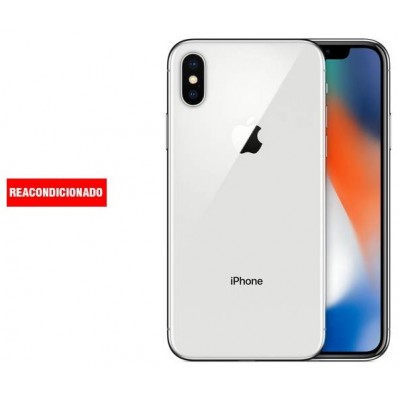 APPLE iPHONE X 64GB SILVER REACONDICIONADO GRADO B (Espera 4 dias) en Huesoi