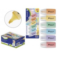 Bismark Mini Rotulador Fluorescente Pastel Blister 6 Uds (Espera 4 dias) en Huesoi