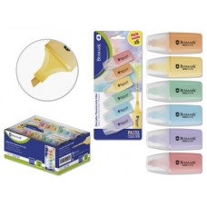 Bismark Mini Rotulador Fluorescente Pastel Blister 6 Uds (Espera 4 dias) en Huesoi