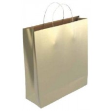 BOLSA PAPEL CON ASAS KRAFT ORO M 27X12X37 CM BISMARK 329846 (MIN25) (Espera 4 dias) en Huesoi