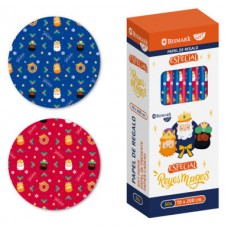 PAPEL DE REGALO REYES MAGOS 70X200 BISMARK 331826 (MIN50) (Espera 4 dias) en Huesoi