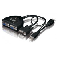 SPLITTER VGA 2 PUERTOS 450MHZ ALIMENTADO POR USB en Huesoi