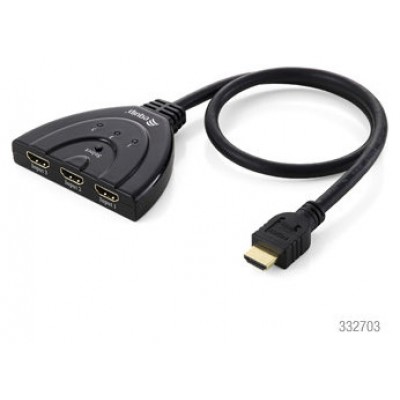 SWITCH HDMI 3 ENTRADAS 1 SALIDA en Huesoi