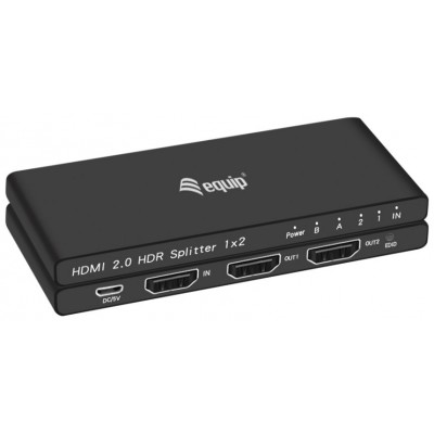 SPLITTER HDMI 2.0 ULTRASLIM 2 PUERTOS EQUIP en Huesoi
