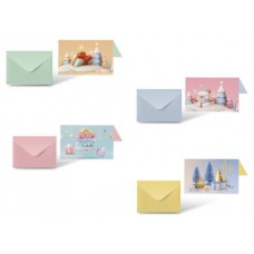 TARJETA FELICITACIÓN NAVIDAD PASTEL BISMARK 332935 (MIN24) (Espera 4 dias) en Huesoi