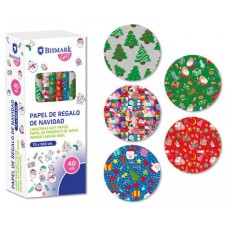 PAPEL DE REGALO NAVIDAD JUGUETES 70X500 CM BISMARK 332996 (MIN40) (Espera 4 dias) en Huesoi