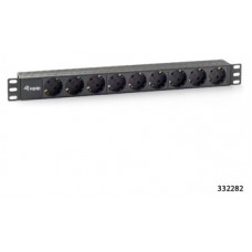 REGLETA ALIMENTACION RACK 19" 1U 9 TOMAS en Huesoi