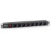 REGLETA ALIMENTACION RACK 19" 1U 8 TOMAS en Huesoi