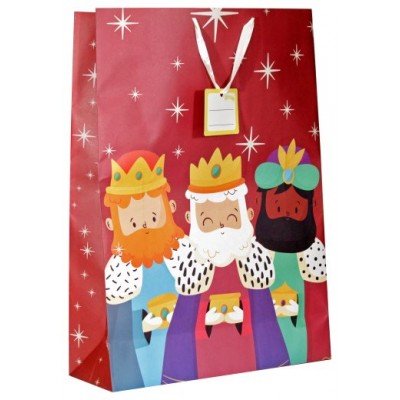 BOLSA JUMBO REYES MAGOS (40X70X18 CM) COLORES SURTIDOS BISMARK 333602 (Espera 4 dias) en Huesoi BOLSA JUMBO REYES MAGOS (40X70X18 CM) COLORES SURTIDOS BISMARK 333602 (Espera 4 dias) en Huesoi