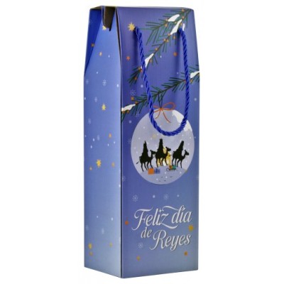 CAJA CON ASA MENSAJES EFECTO MADERA BOTELLERO REYES MAGOS (13X36X10 CM) COLORES SURTIDOS BISMARK 333603 (Espera 4 dias) en Huesoi CAJA CON ASA MENSAJES EFECTO MADERA BOTELLERO REYES MAGOS (13X36X10 CM) COLORES SURTIDOS BISMARK 333603 (Espera 4 dias) en Huesoi