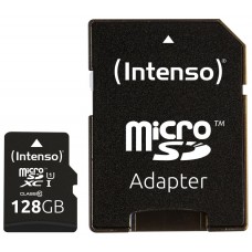 Intenso 3423491 Micro SD UHS-I Premium 128G c/adap en Huesoi