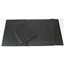 CARPETA FORMATO FOLIO GOMAS Y SOPALAS PVC NEGRA IBERPLAS 343CS00 (Espera 4 dias) en Huesoi