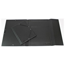 CARPETA FORMATO FOLIO GOMAS Y SOPALAS PVC NEGRA IBERPLAS 343CS00 (Espera 4 dias) en Huesoi