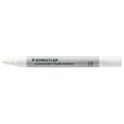 ROTULADOR CHALK MARKER LUMOCOLOR 344 TIZA LÍQUIDA BLANCO STAEDTLER 344-0 (MIN5) (Espera 4 dias) en Huesoi