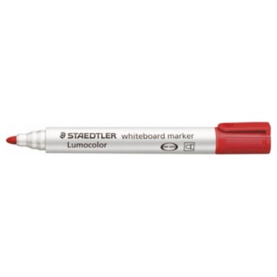 MARCADOR PIZARRA LUMOCOLOR MARKER 351 TRAZO 2MM. ROJO STAEDTLER 351-2 (MIN10) (Espera 4 dias) en Huesoi