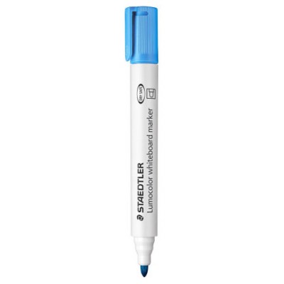 MARCADOR PIZARRA LUMOCOLOR MARKER 351 TRAZO 2MM. AZUL CLARO STAEDTLER 351-30 (MIN10) (Espera 4 dias) en Huesoi