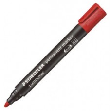 MARCADOR PERMANENTE LUMOCOLOR 352 TRAZO 2MM. ROJO STAEDTLER 352-2 (MIN10) (Espera 4 dias) en Huesoi