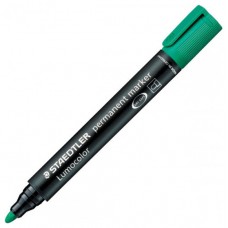 MARCADOR PERMANENTE LUMOCOLOR 352 TRAZO 2MM. VERDE STAEDTLER 352-5 (MIN10) (Espera 4 dias) en Huesoi