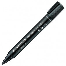 MARCADOR PERMANENTE LUMOCOLOR 352 TRAZO 2MM. NEGRO STAEDTLER 352-9 (MIN10) (Espera 4 dias) en Huesoi
