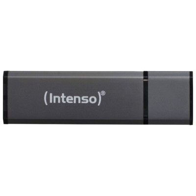 Intenso 3521461 Lápiz USB 2.0 Alu 8GB Antracita en Huesoi