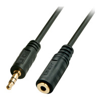 Lindy 35654 cable de audio 5 m 3,5mm Negro (Espera 4 dias) en Huesoi