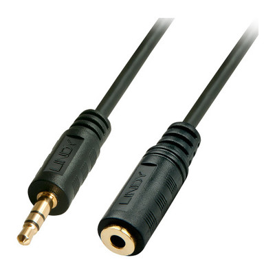 Lindy 35654 cable de audio 5 m 3,5mm Negro (Espera 4 dias) en Huesoi