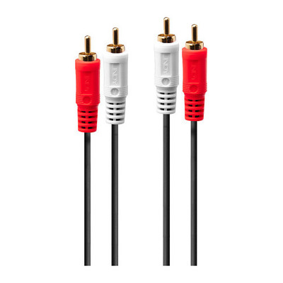 Lindy 35660 cable de audio 1 m 2 x RCA Rojo, Blanco (Espera 4 dias) en Huesoi
