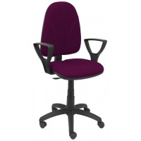 PIQUERAS Y CRESPO Silla Algarra CP bali morado brazos fijos en Huesoi