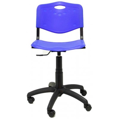 PIQUERAS Y CRESPO Silla Robledo giratoria azul en Huesoi