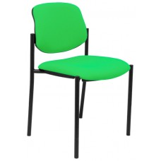 PIQUERAS Y CRESPO NOWY STYL Silla fija Styl bali pistacho chasis negro en Huesoi