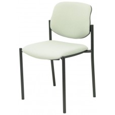 PIQUERAS Y CRESPO NOWY STYL Silla fija Styl bali gris claro chasis negro en Huesoi