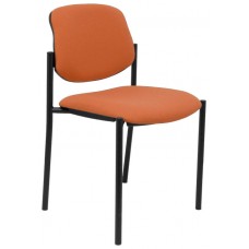 PIQUERAS Y CRESPO NOWY STYL Silla fija Styl bali marron chasis negro en Huesoi
