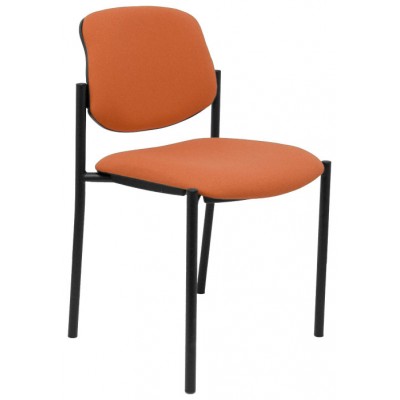 PIQUERAS Y CRESPO NOWY STYL Silla fija Styl bali marron chasis negro en Huesoi