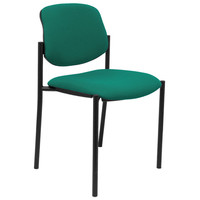 PIQUERAS Y CRESPO NOWY STYL Silla fija Styl bali verde esmeralda chasis negro en Huesoi PIQUERAS Y CRESPO NOWY STYL Silla fija Styl bali verde esmeralda chasis negro en Huesoi