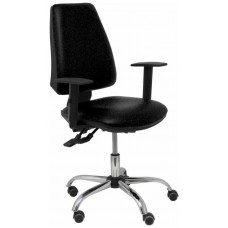 PIQUERAS Y CRESPO Silla Elche S 24 horas similpiel negro en Huesoi