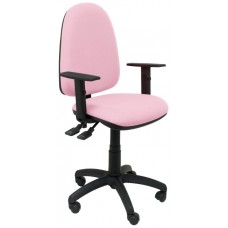 PIQUERAS Y CRESPO Silla Tribaldos rosa con brazos regulables en Huesoi
