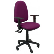 PIQUERAS Y CRESPO Silla Tribaldos morado con brazos regulables en Huesoi