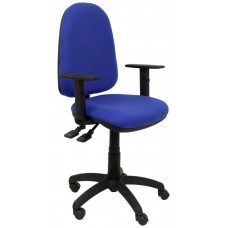 PIQUERAS Y CRESPO Silla Tribaldos azul con brazos regulables en Huesoi