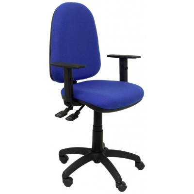 PIQUERAS Y CRESPO Silla Tribaldos azul con brazos regulables en Huesoi
